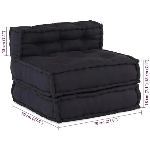 vidaXL Modulares Sofaelement 3