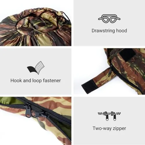 vidaXL Mumienschlafsack 3