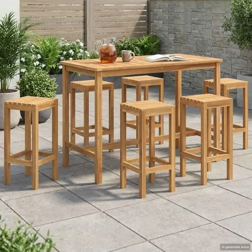 vidaXL Outdoor Bar Set 2