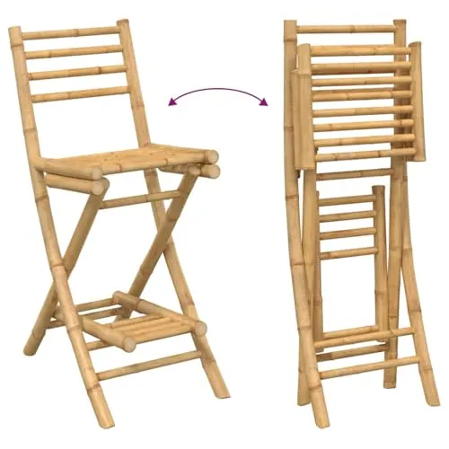 vidaXL Outdoor-Barhocker 4