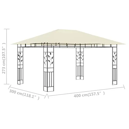 vidaXL Pavillon 7