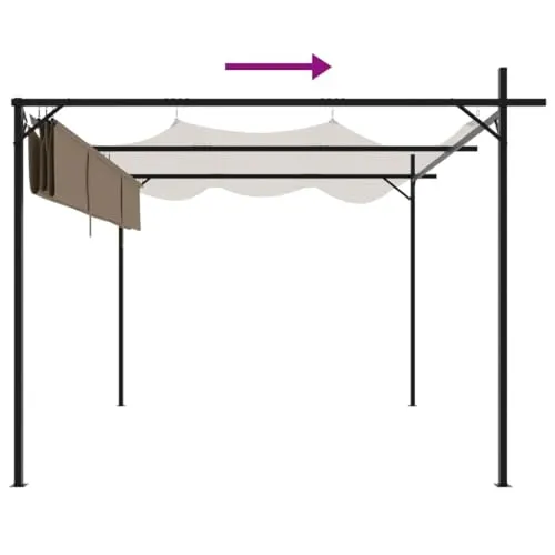 vidaXL Pergola 4