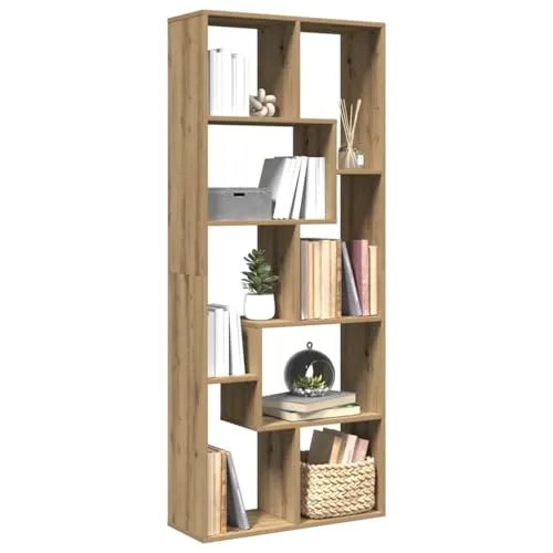 vidaXL Raumteiler-Bücherregal 4