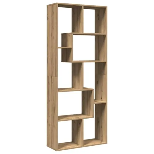 vidaXL Raumteiler-Bücherregal 7
