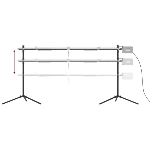 vidaXL Rotisserie-Grill 5