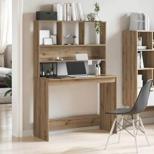 vidaXL Schreibtisch Artisan-Eiche 2