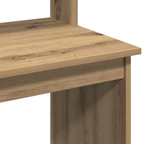 vidaXL Schreibtisch Artisan-Eiche 4
