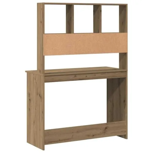 vidaXL Schreibtisch Artisan-Eiche 7