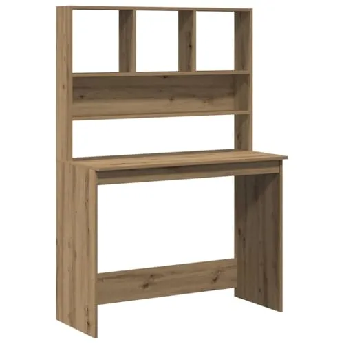 vidaXL Schreibtisch Artisan-Eiche 5