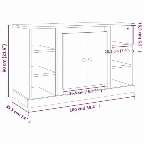 vidaXL Sideboard 3