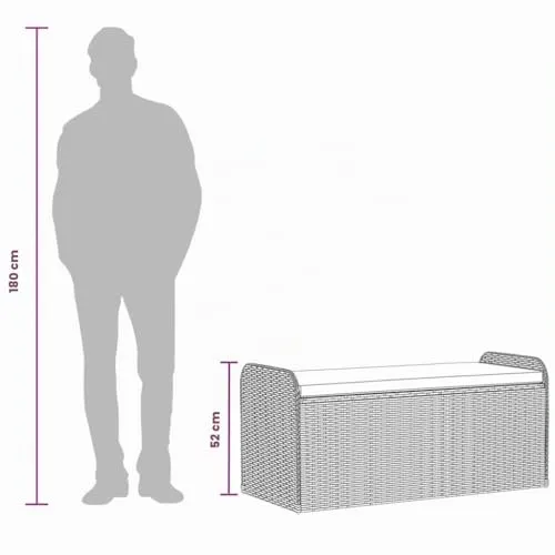 vidaXL Sitzbank 3