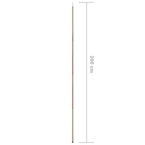 vidaXL Sonnensegelmast 200cm 6
