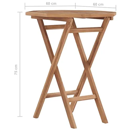 vidaXL Teak Massiv 2