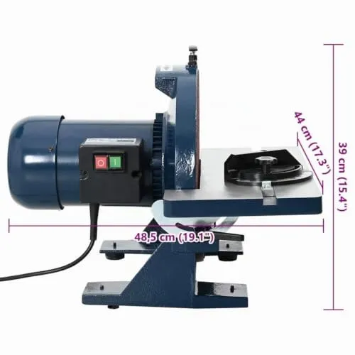 vidaXL Tellerschleifer 800 W 3