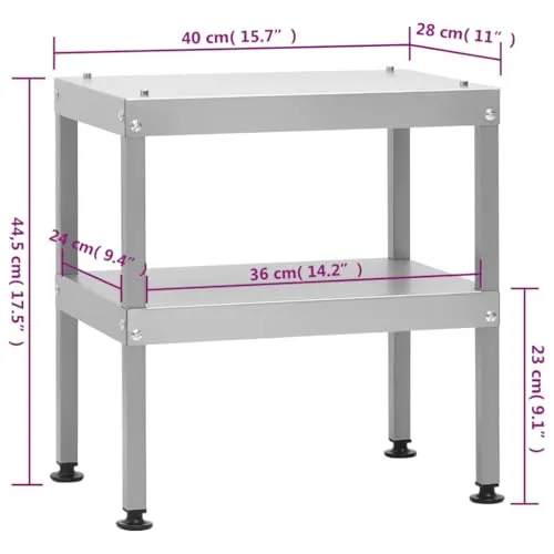 vidaXL Tisch 2
