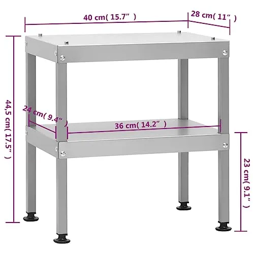 vidaXL Tisch 6