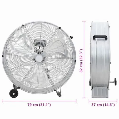 vidaXL Trommelventilator UC 2