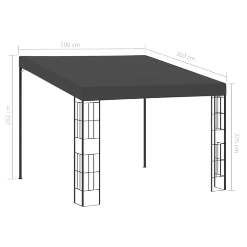 vidaXL Wand-Pavillon 4