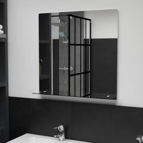 vidaXL Wandspiegel 60×60 cm 2