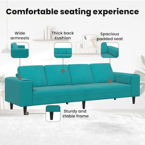 vidaXL Wohnzimmer Couch 5