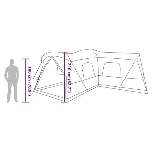 vidaXL Zelt 16 Personen 4