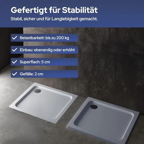 VILSTEIN Duschwanne 6
