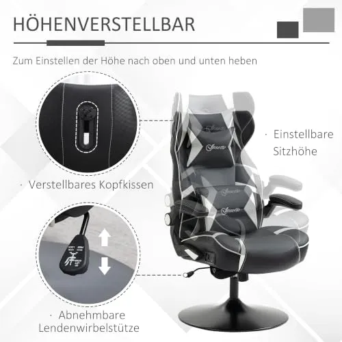 Vinsetto Gaming Stuhl UC 5