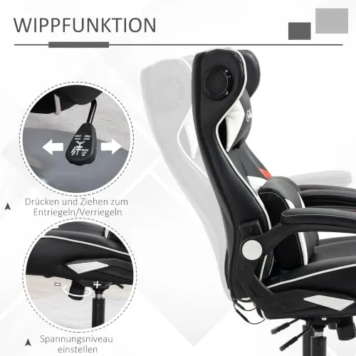 Vinsetto Gaming Stuhl UC 6