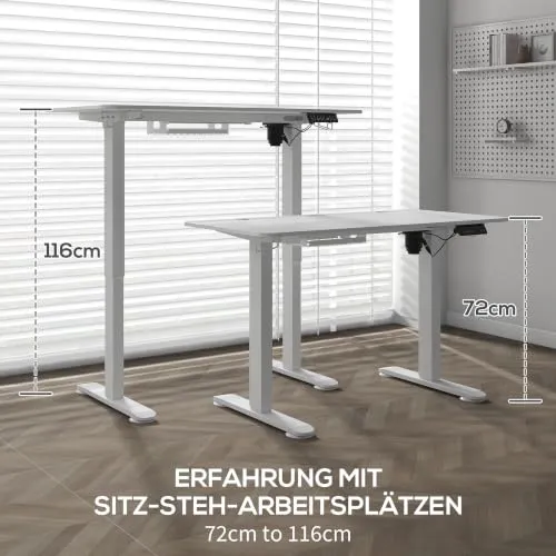 Vinsetto Höhenverstellbarer Schreibtisch UC 3