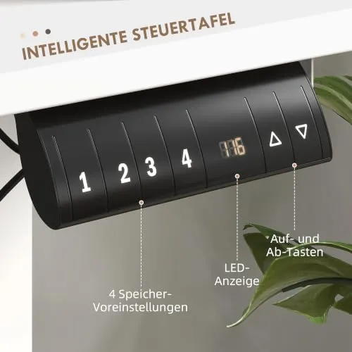 Vinsetto Höhenverstellbarer Schreibtisch UC 4