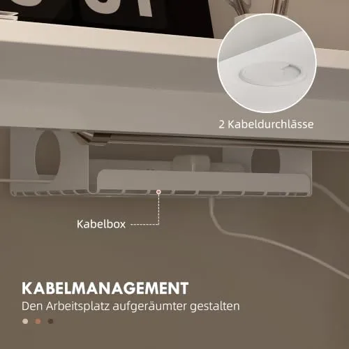 Vinsetto Höhenverstellbarer Schreibtisch UC 5