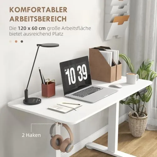 Vinsetto Höhenverstellbarer Schreibtisch UC 6