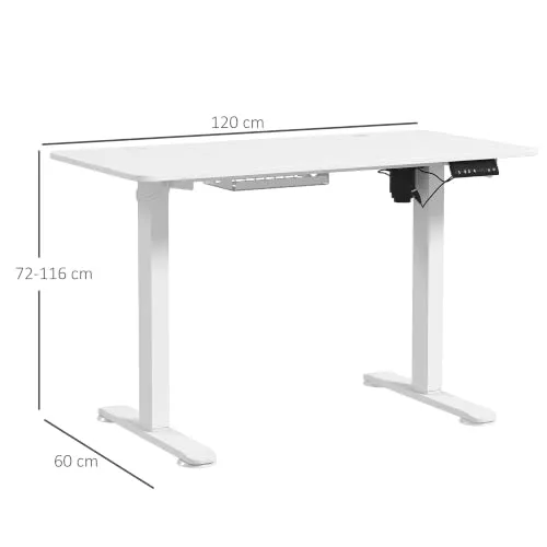 Vinsetto Höhenverstellbarer Schreibtisch UC 7