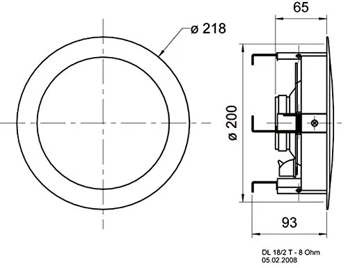 Visaton DL 18/2 T 3