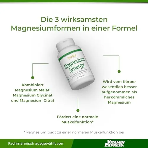 Vitality Nutritionals Magnesium Synergy 2