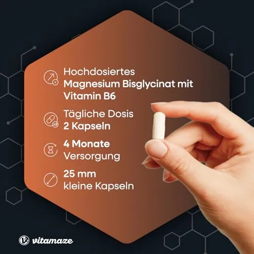 Vitamaze Magnesium Bisglycinate 2