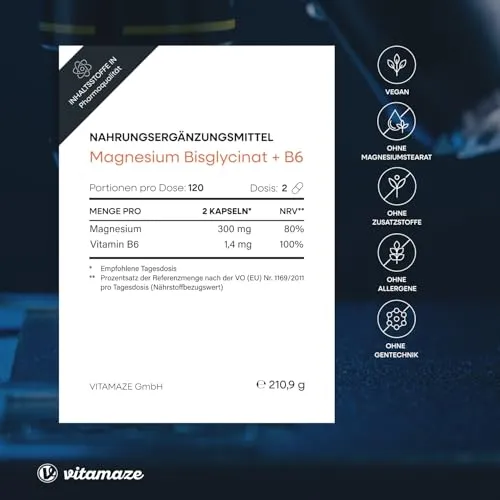 Vitamaze Magnesium Bisglycinate 4