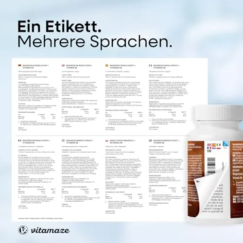 Vitamaze Magnesium Bisglycinate 6