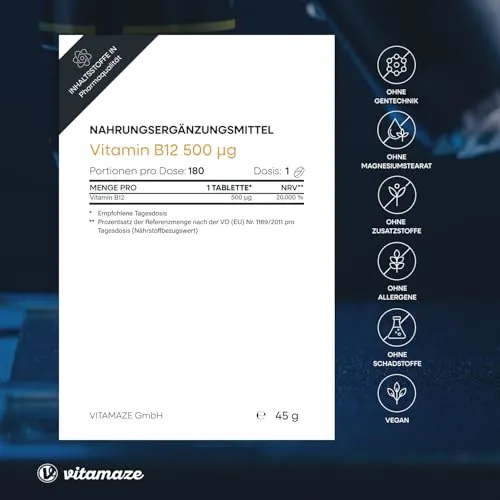 Vitamaze Vitamin B12 4