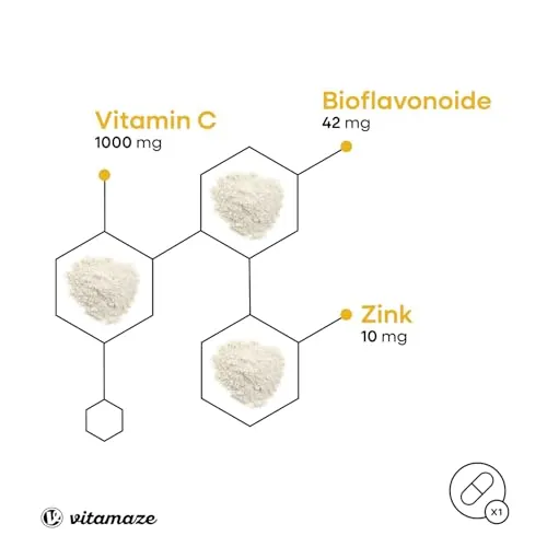 Vitamaze Vitamin C 1000 mg Plus 3