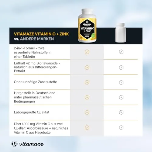 Vitamaze Vitamin C 1000 mg Plus 5