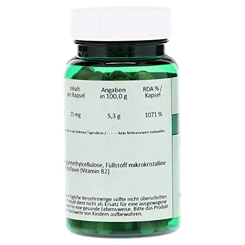 VITAMIN B2 15 mg Kapseln 90 St 2