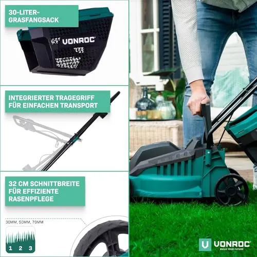 VONROC Rasenmäher UC 2