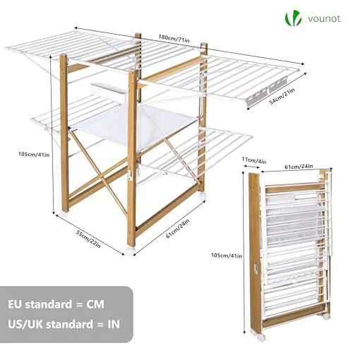 VOUNOT Wäschetrockner UC 4