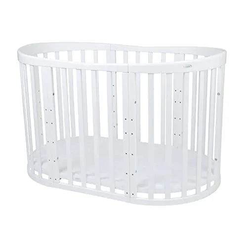 waldin Babybett Oval 7in1 3