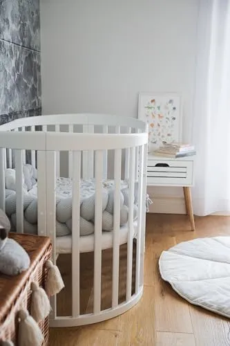 waldin Babybett Oval 7in1 5