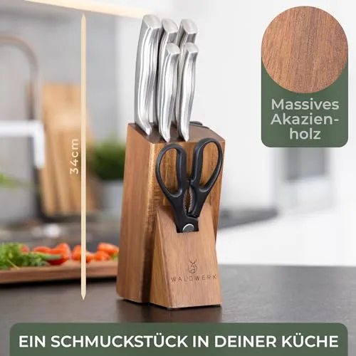 WALDWERK Messerblock 4