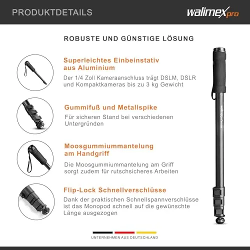 Walimex pro Einbeinstativ UC 3