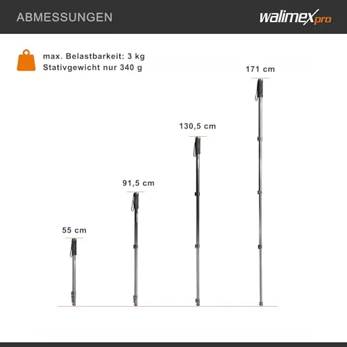 Walimex pro Einbeinstativ UC 4