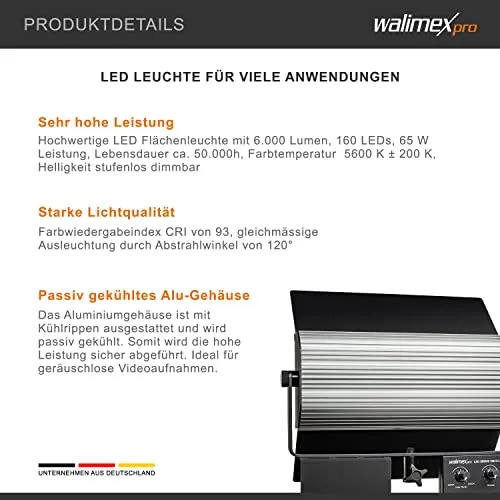 Walimex pro LED Sirius 160 2